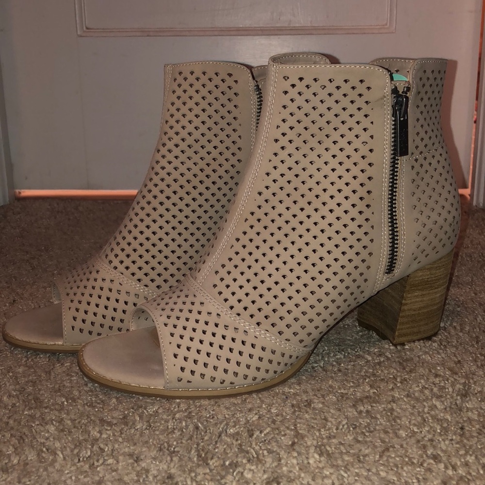 Tan Booties